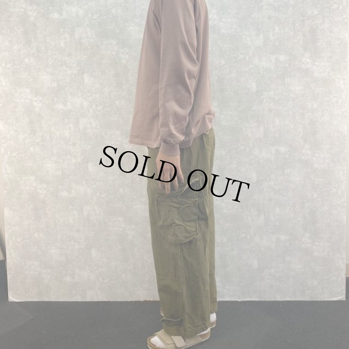 画像3: 50's French Army M-47カーゴパンツ W32 (3)