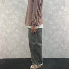 画像3: 50's US.AIRFORCE UTILITY COTTON TROUSERS SAGE GREEN 30L (3)