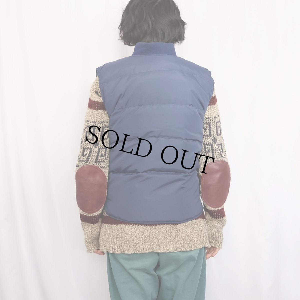 画像3: 80〜90's Eddie Bauer USA製 グースダウンベスト S (3)