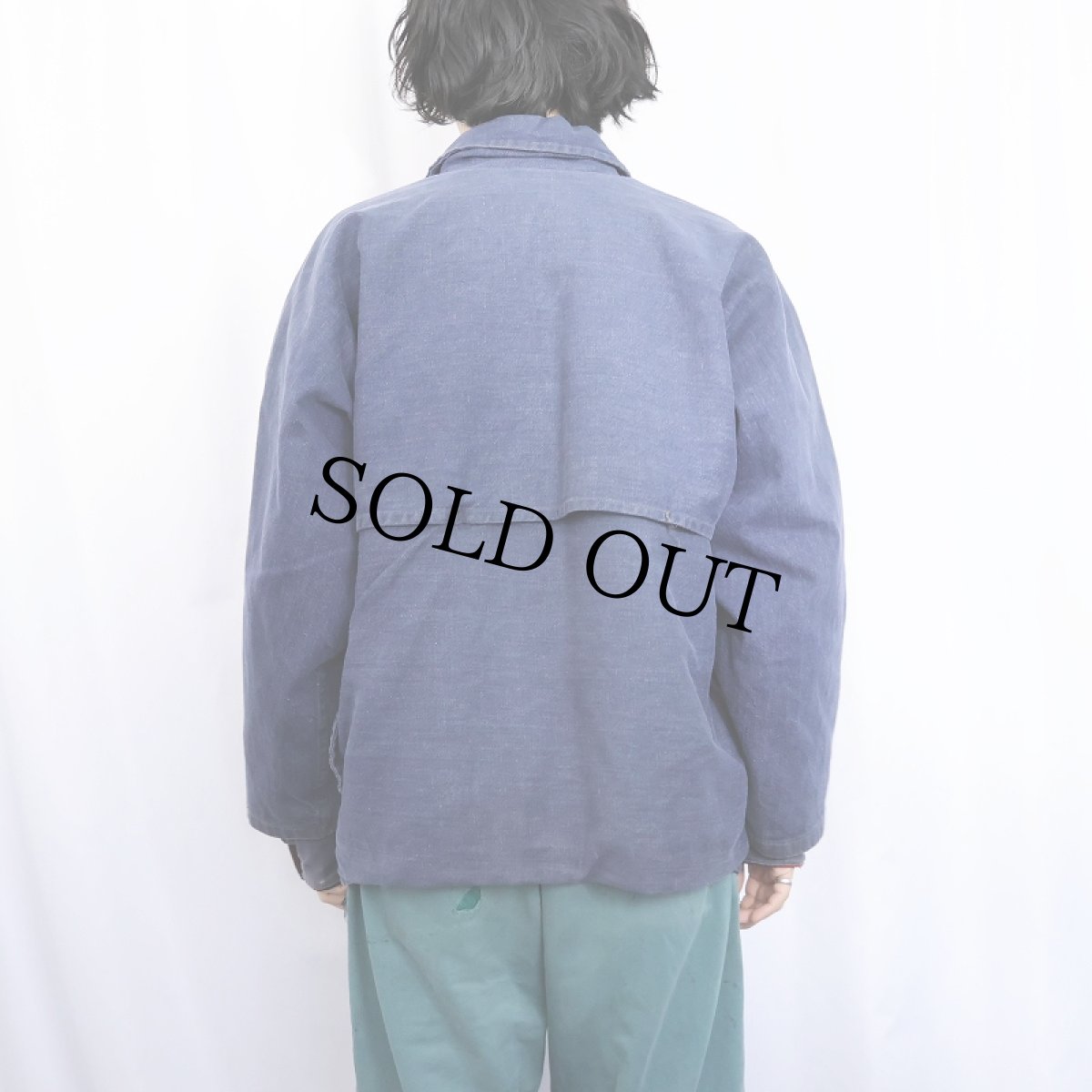 画像3: 70's〜 Caribou バットダイ ダブルマッキーノジャケット  (3)