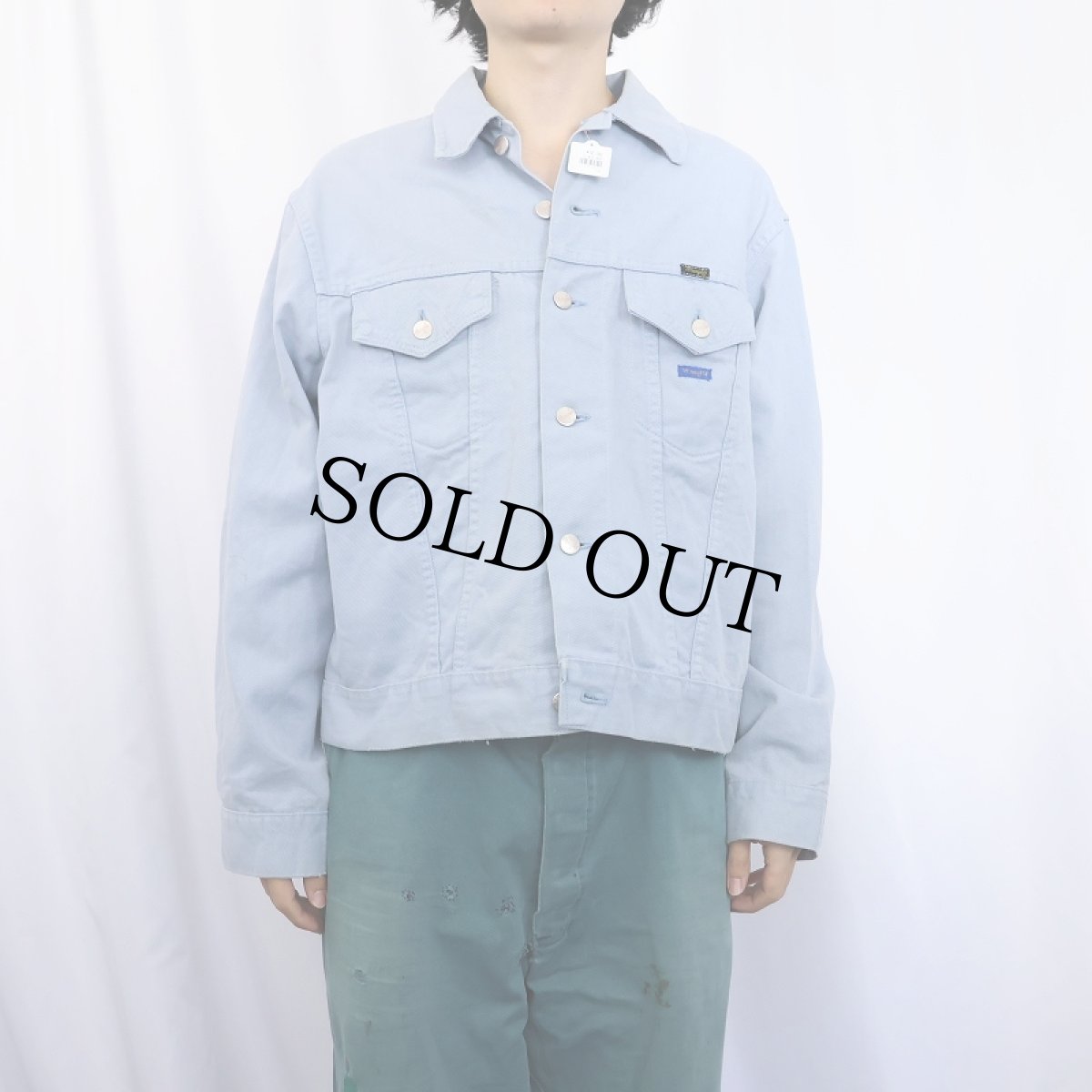 画像2: 60's〜 Wrangler 3rd TYPE カツラギジャケット SIZE44 (2)