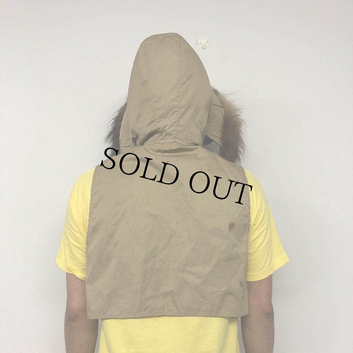 画像5: 40's U.S.NAVY M-421 DETACHABLE Hoodie Vest (5)