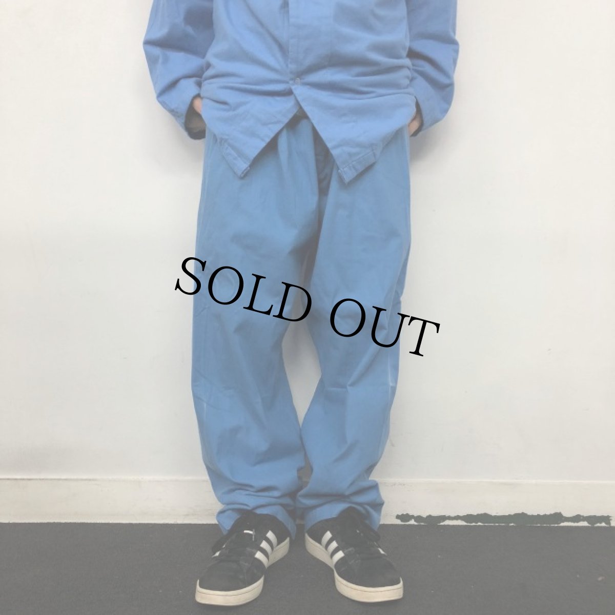 画像6: //50's U.S.ARMY Flannel Sleeping Shirt & Trousers SETUP (6)