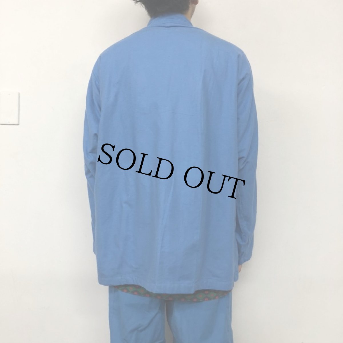 画像5: //50's U.S.ARMY Flannel Sleeping Shirt & Trousers SETUP (5)