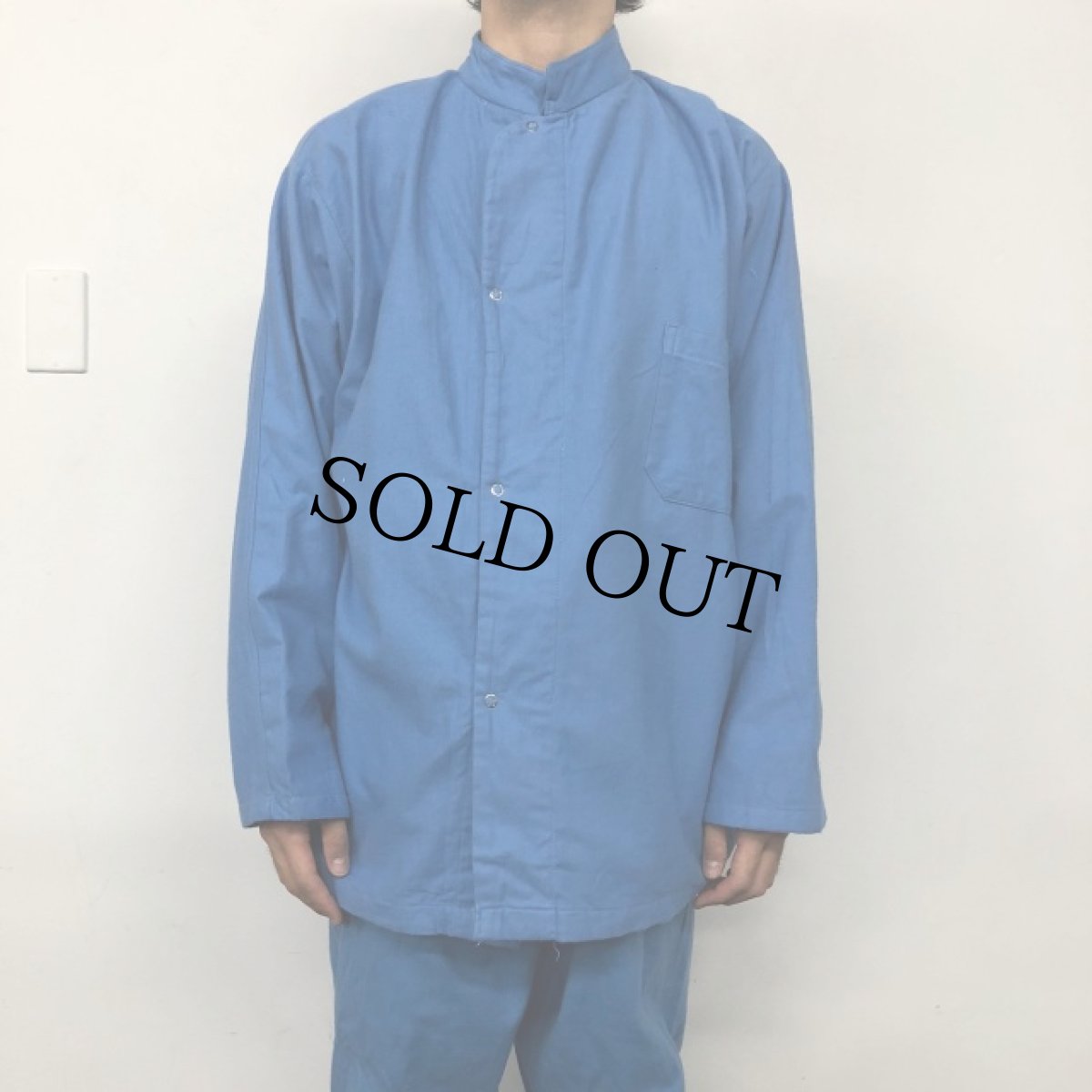 画像3: //50's U.S.ARMY Flannel Sleeping Shirt & Trousers SETUP (3)