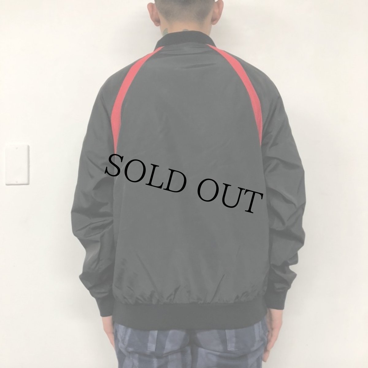 画像4: 80's NIKE 紺タグ "AIRJORDAN" Nylon Jacket L (4)