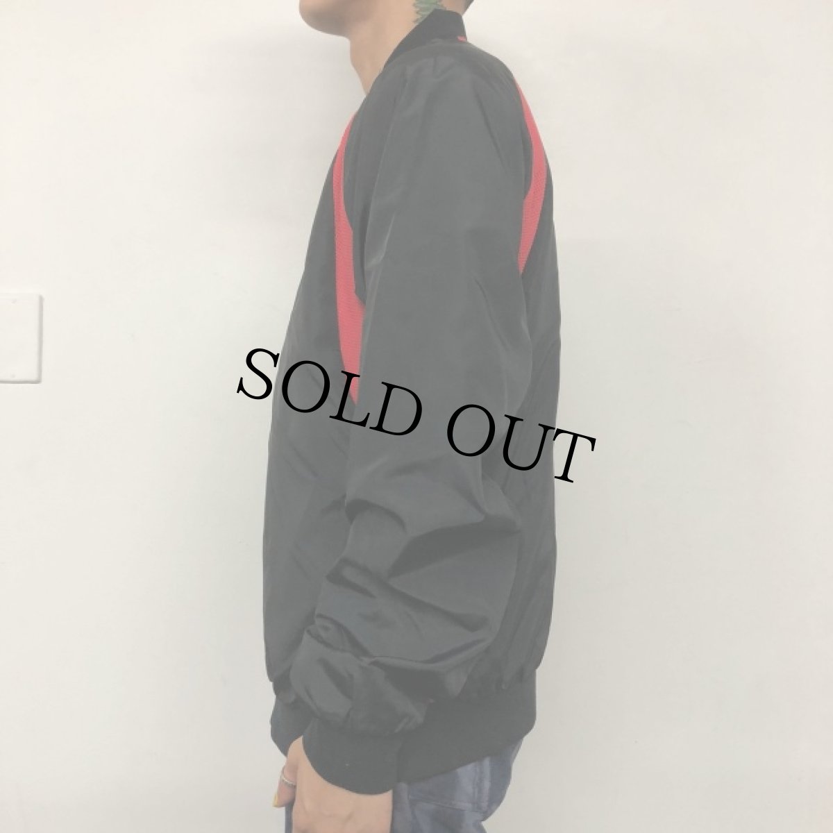 画像3: 80's NIKE 紺タグ "AIRJORDAN" Nylon Jacket L (3)