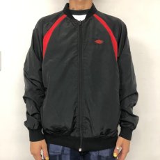 画像2: 80's NIKE 紺タグ "AIRJORDAN" Nylon Jacket L (2)