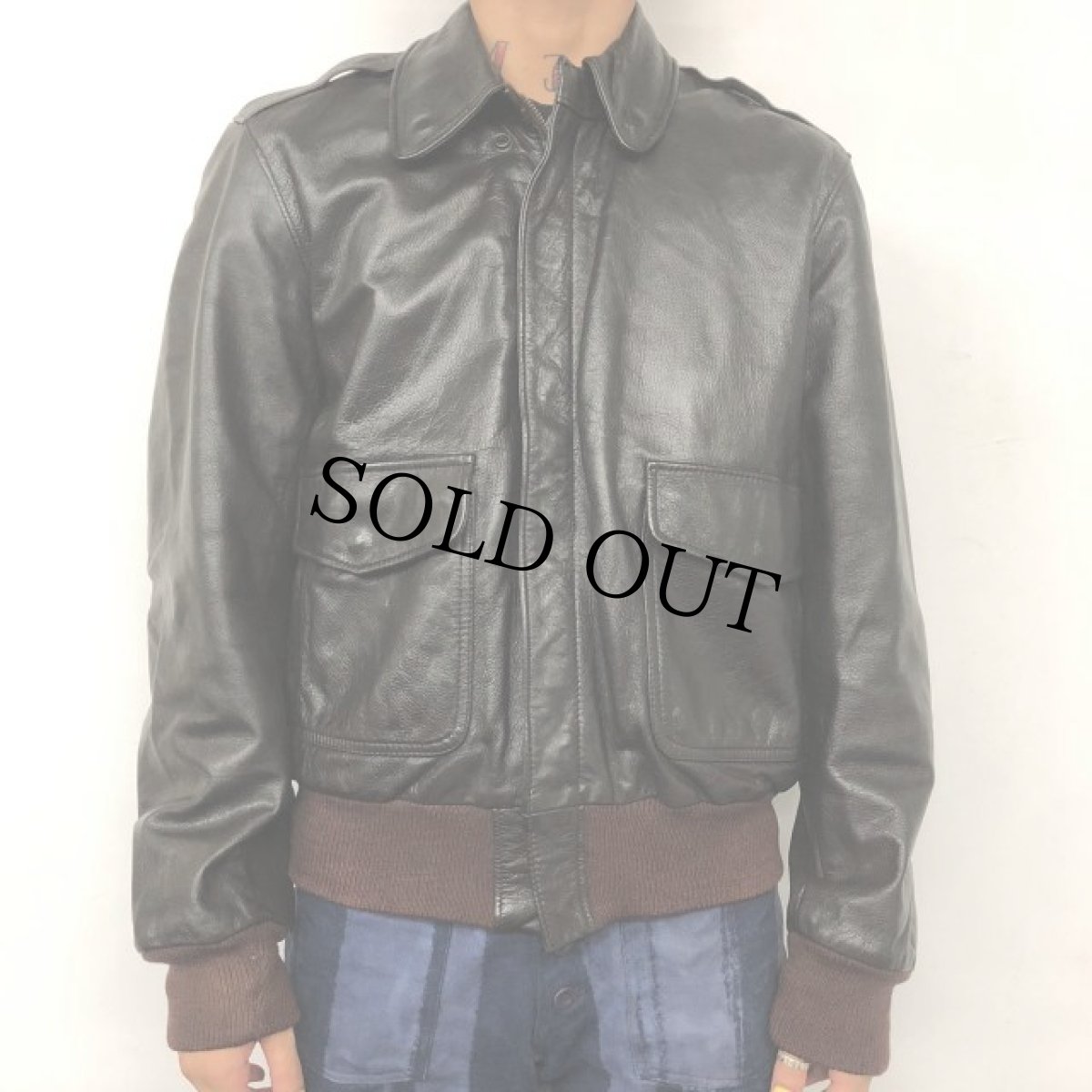 画像2: L.L.Bean USA製 FLYING TIGER JACKET "A-2TYPE" 38 (2)