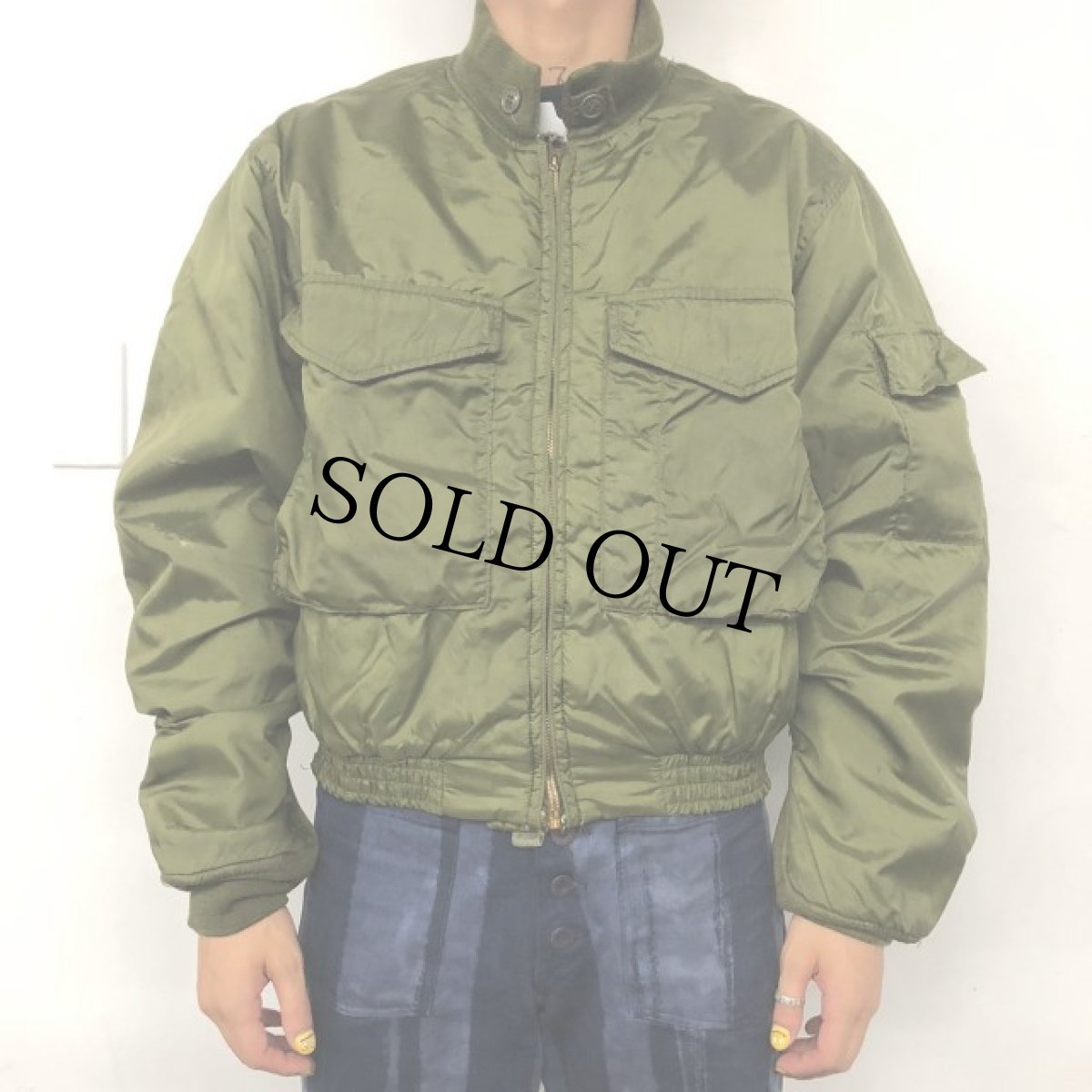 画像2: 60's U.S.NAVY G-８(WEP) Flight Jacket 42 L (2)
