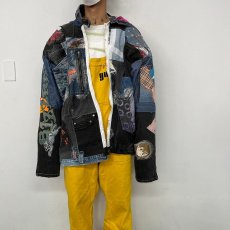 画像3: Bizzrad "Patchworked denim Jacket" パッチワーク デニムジャケット (3)