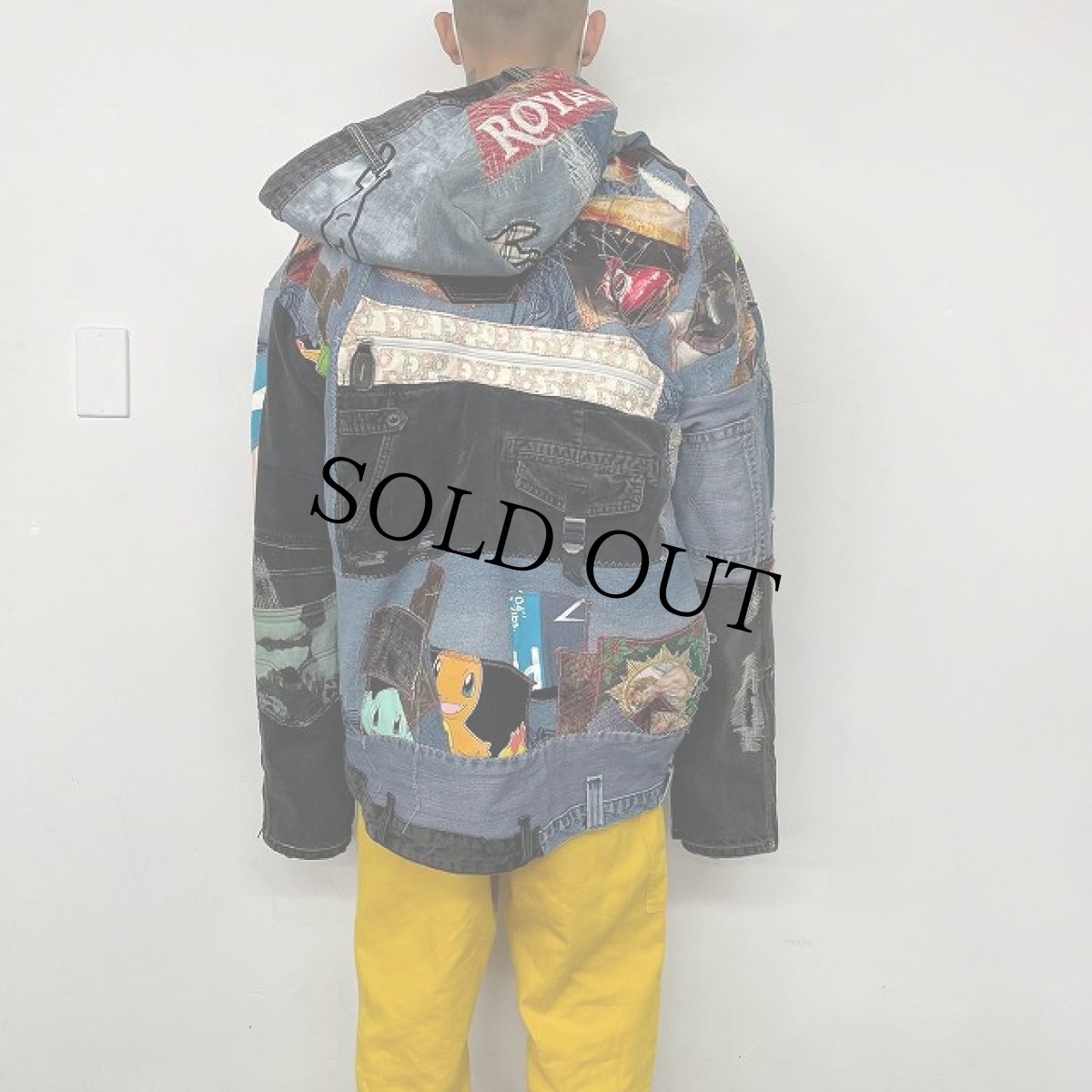 画像5: Bizzrad "Patchworked denim Jacket" パッチワーク デニムジャケット (5)