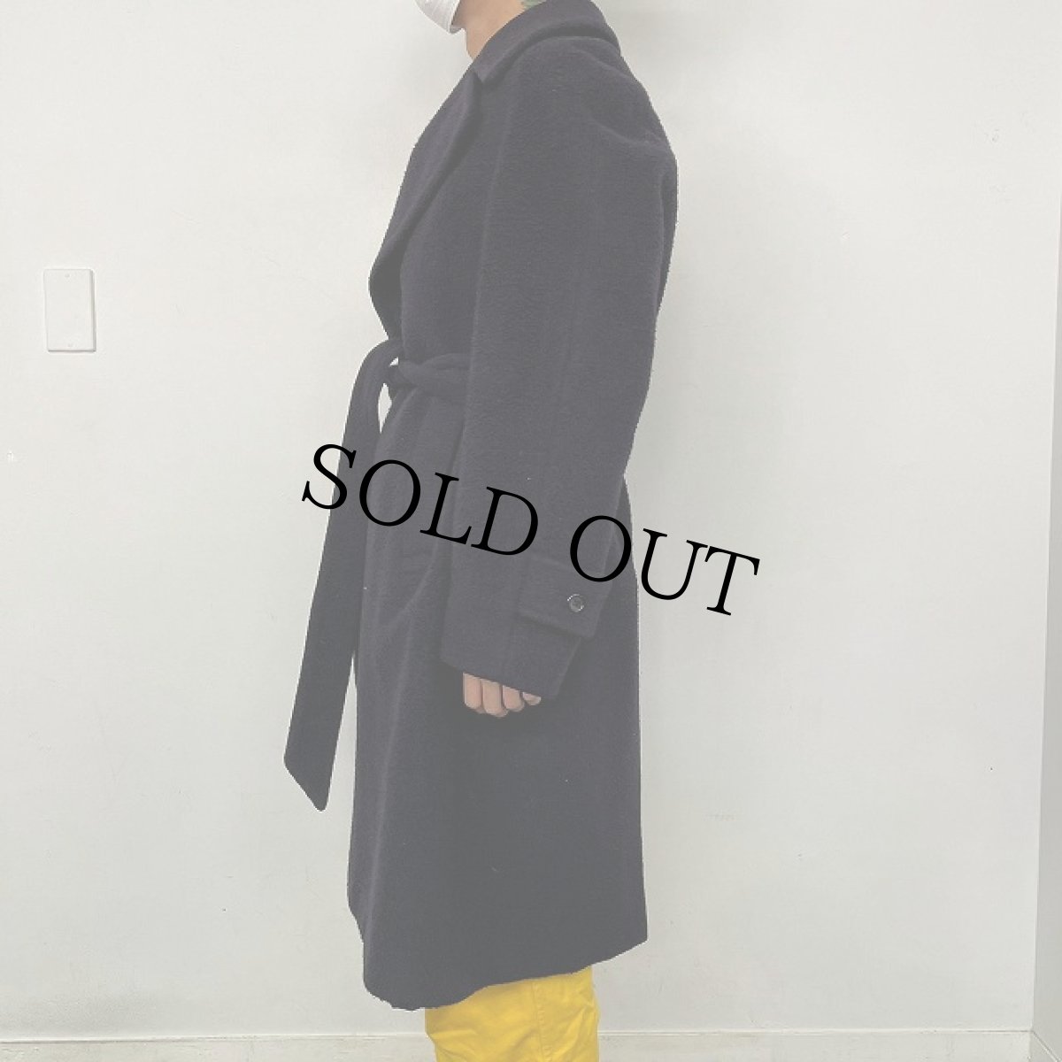 画像3: 60〜70's Burberrys for Harrods ENGLAND製 ウール×カシミア タイロッケンコート (3)