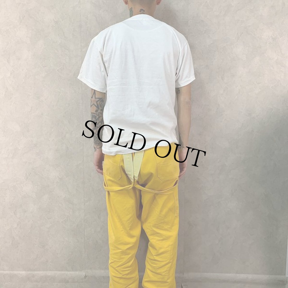 画像4: 70's MICKEY MOUSE マリファナ パロディプリントTシャツ XL (4)