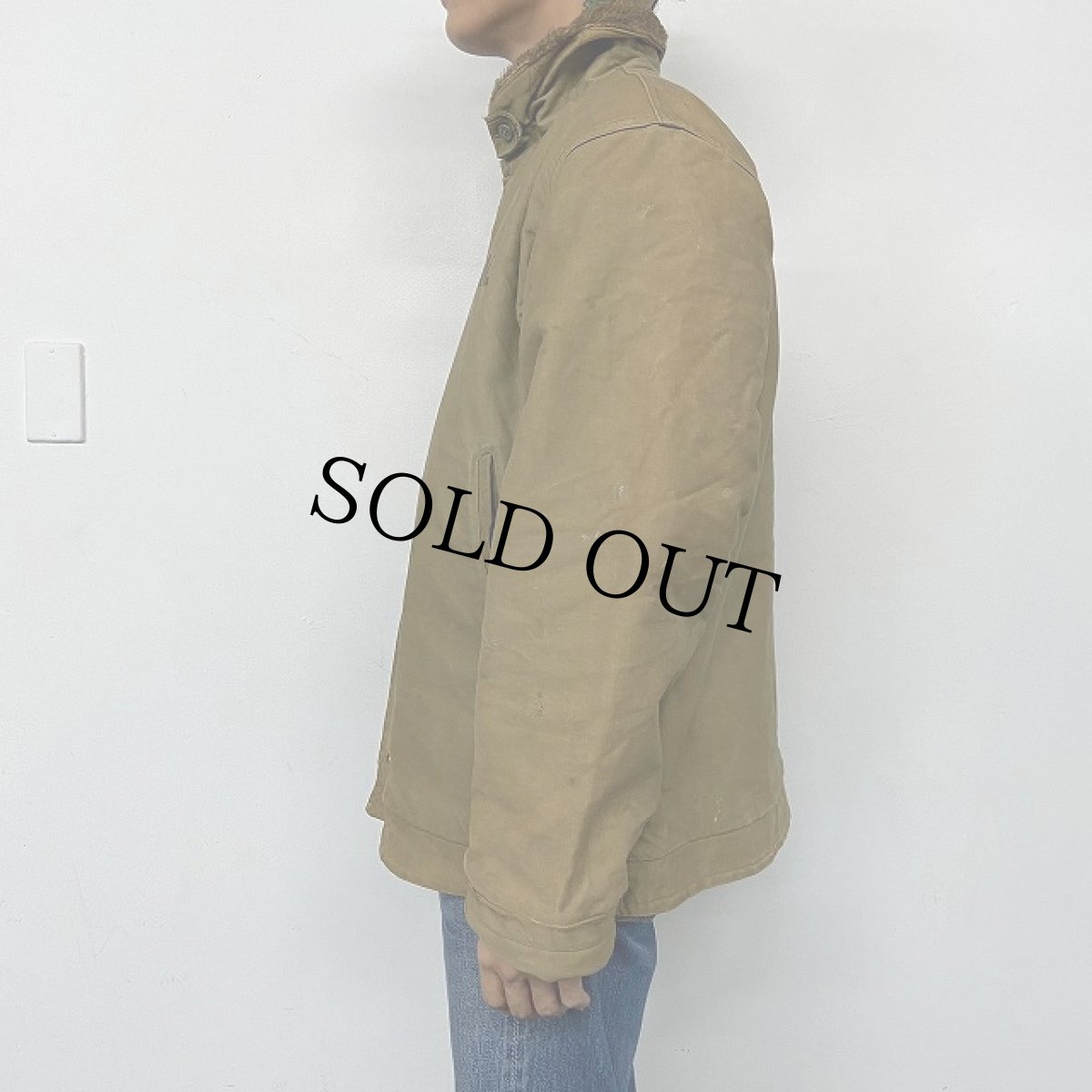 画像4: 40〜50's U.S.NAVY N-1 DECK JACKET (4)