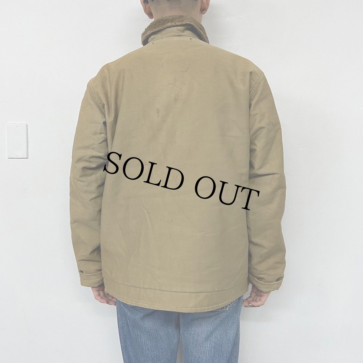 画像5: 40〜50's U.S.NAVY N-1 DECK JACKET (5)