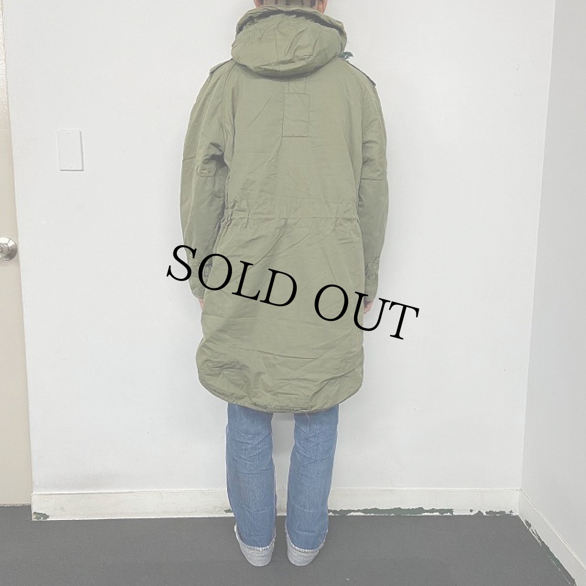 画像5: 50's British Army Cold Weather Middle Parka 2nd Model 【SIZE 5】 (5)