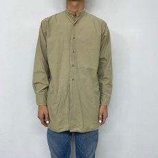 画像3: 60's British Army Khaki No2 Dress Shirts 14 1/2 (3)