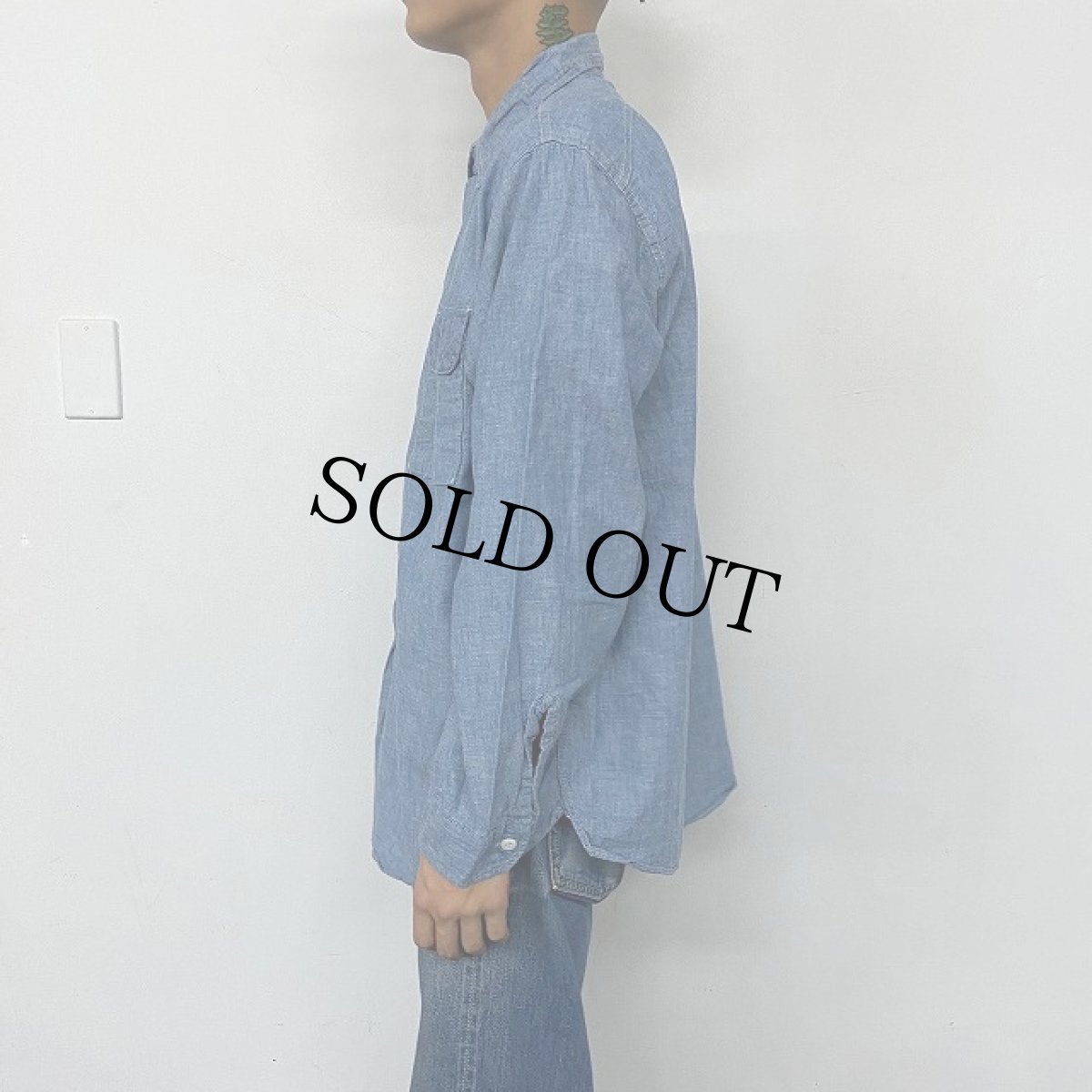 画像4: 60's BIGYANK CHAMBRAY SHIRT (4)