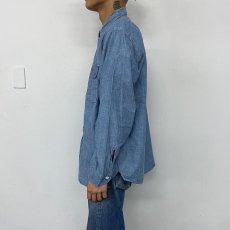 画像4: 60's BIGYANK CHAMBRAY SHIRT (4)