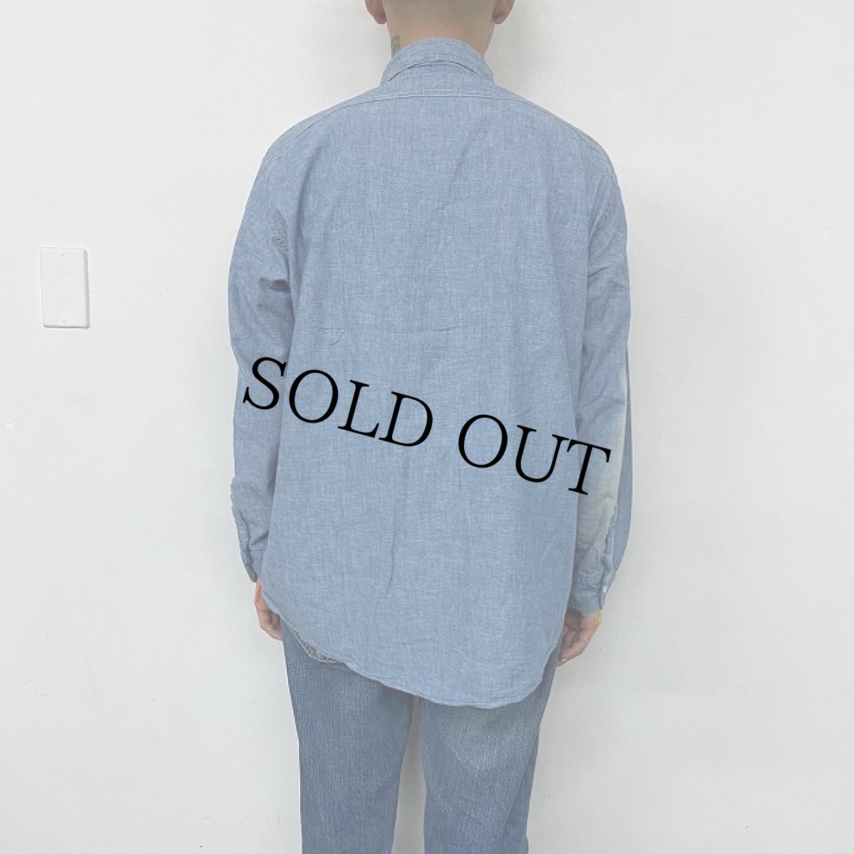 画像5: 60's BIGYANK CHAMBRAY SHIRT (5)