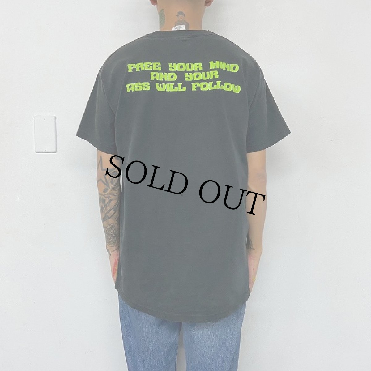 画像6: FUNKADELIC "Maggot Brain" ドゥーワップファンクバンドTシャツ L (6)