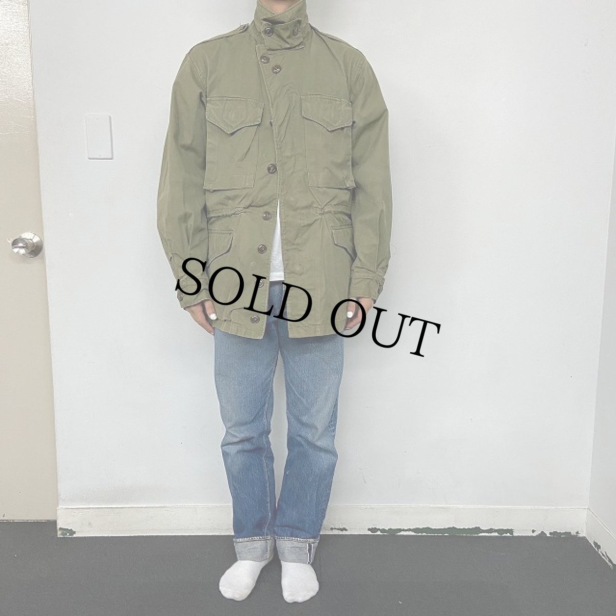 画像2: 50's U.S.ARMY M-50 Field Jacket REGULAR-SMALL (2)