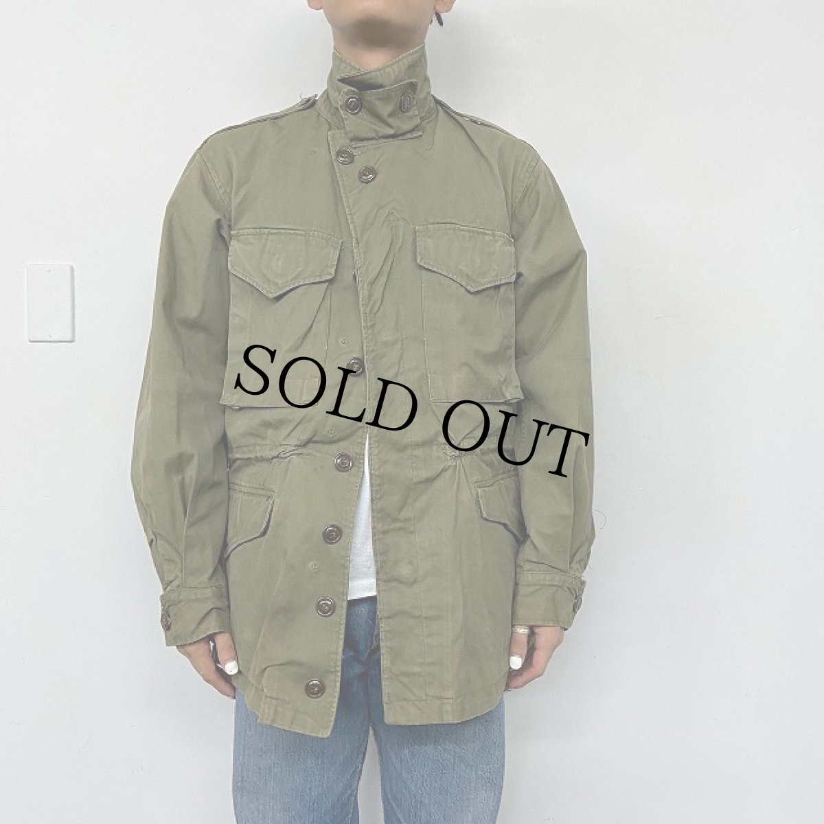 画像3: 50's U.S.ARMY M-50 Field Jacket REGULAR-SMALL (3)