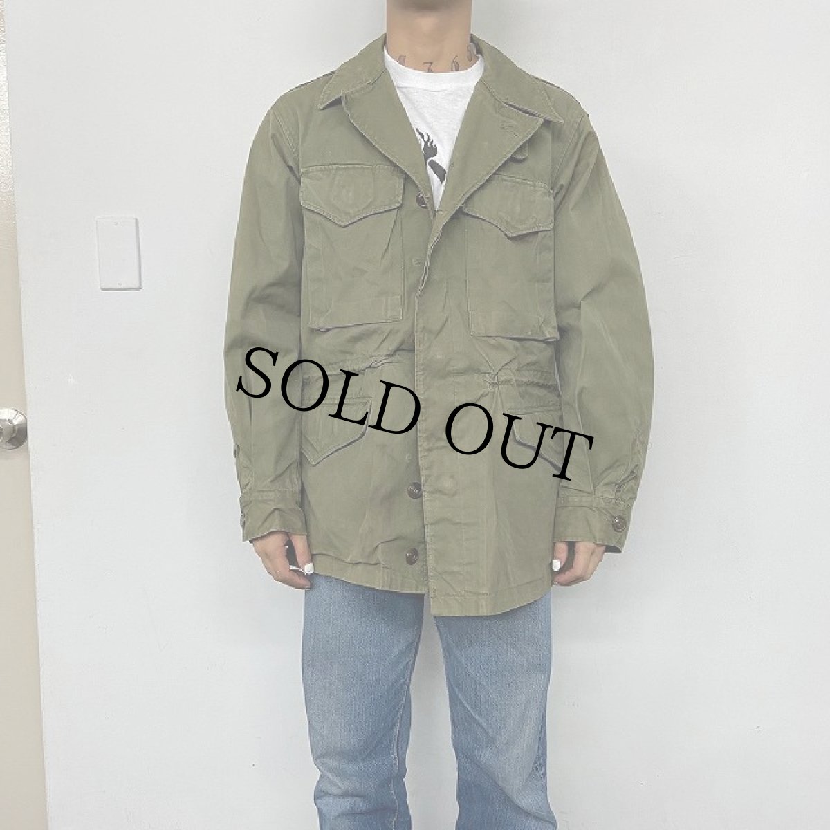 画像6: 50's U.S.ARMY M-50 Field Jacket REGULAR-SMALL (6)