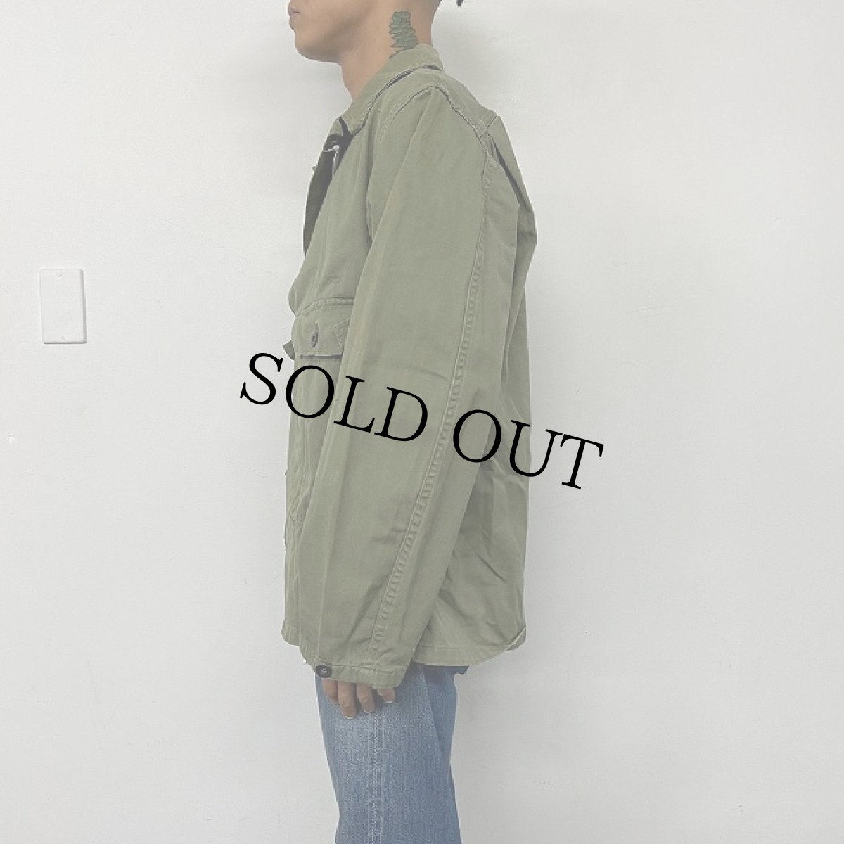 画像5: 40's U.S.NAVY UTILITY JACKET (5)