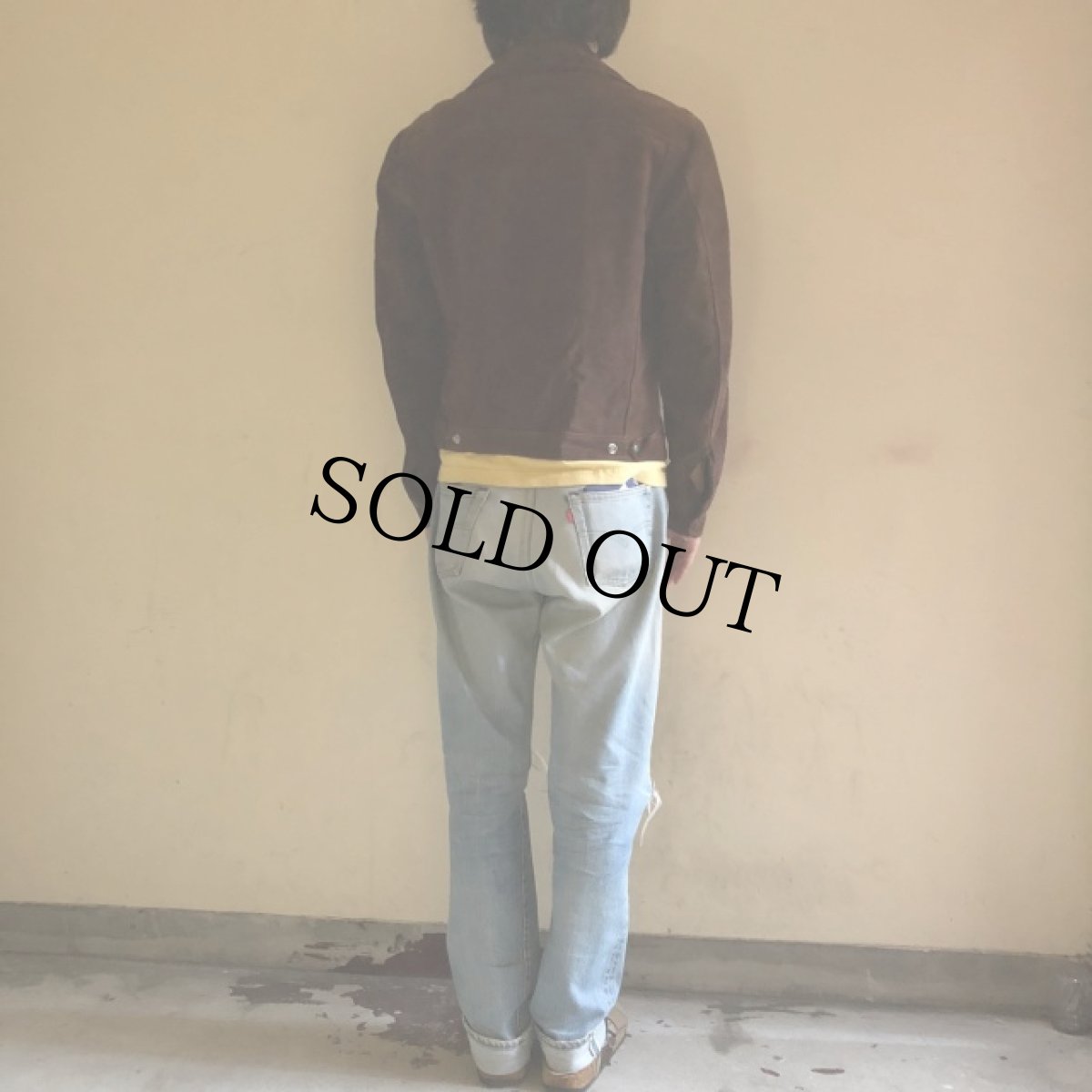 画像4: 70〜80's Shott RANCHER ヌバックレザージャケット 40 (4)