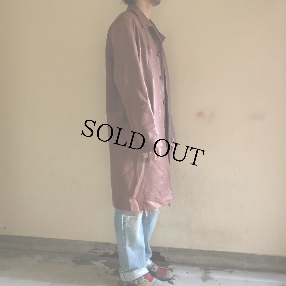 画像3: 80's〜 WILSONS LEATHER レザーコート L (3)