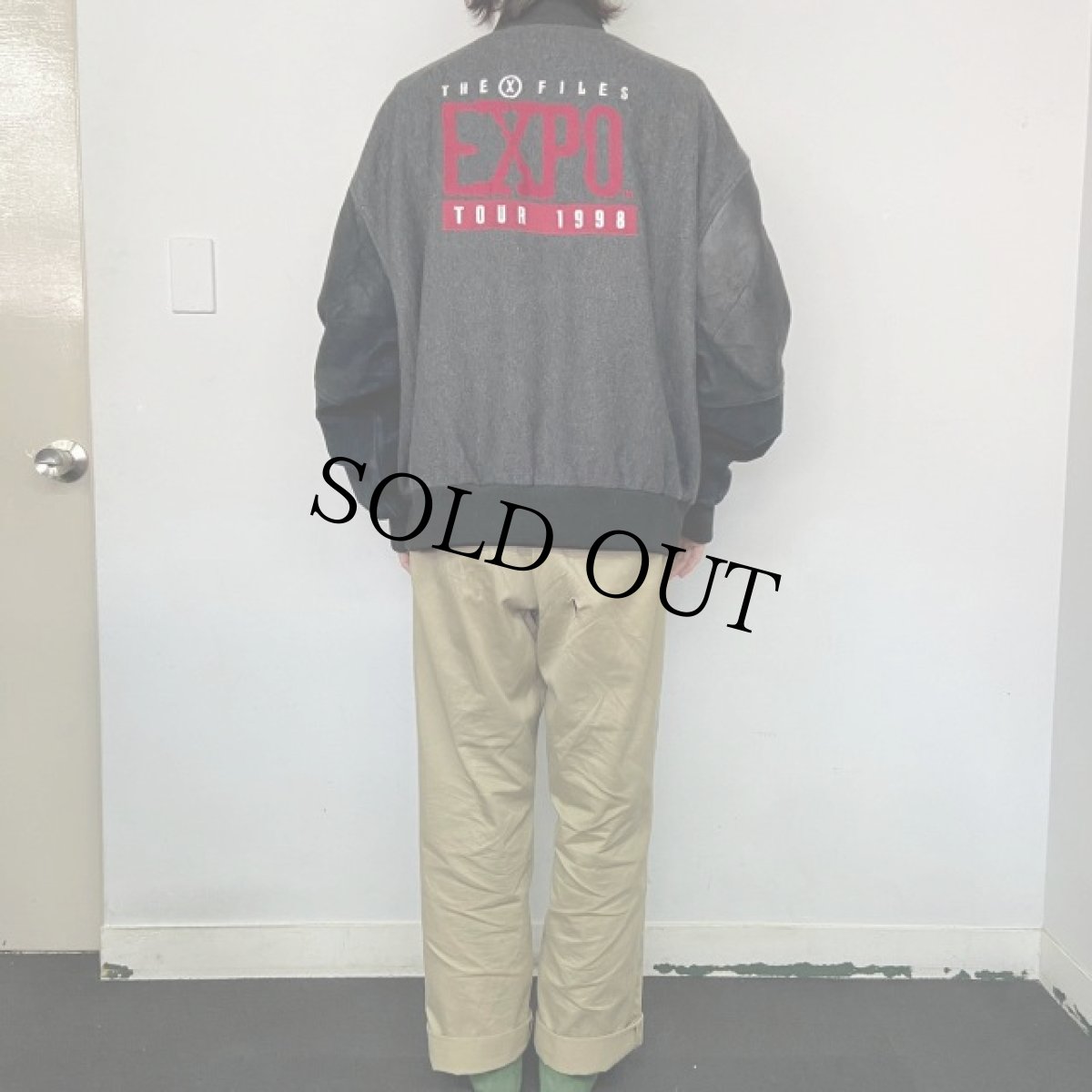 画像4: 1998 "THE X FILES EXPO TOUR" ロゴ刺繍スタジャン (4)
