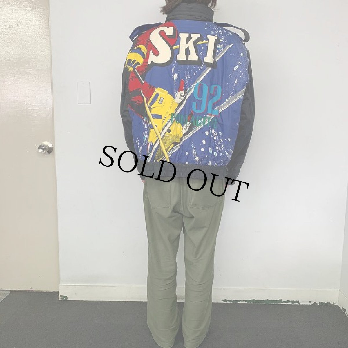 画像4: POLO by Ralph Lauren SKI "92 POLO ACTIVE" ダウンジャケット ブラック L (4)