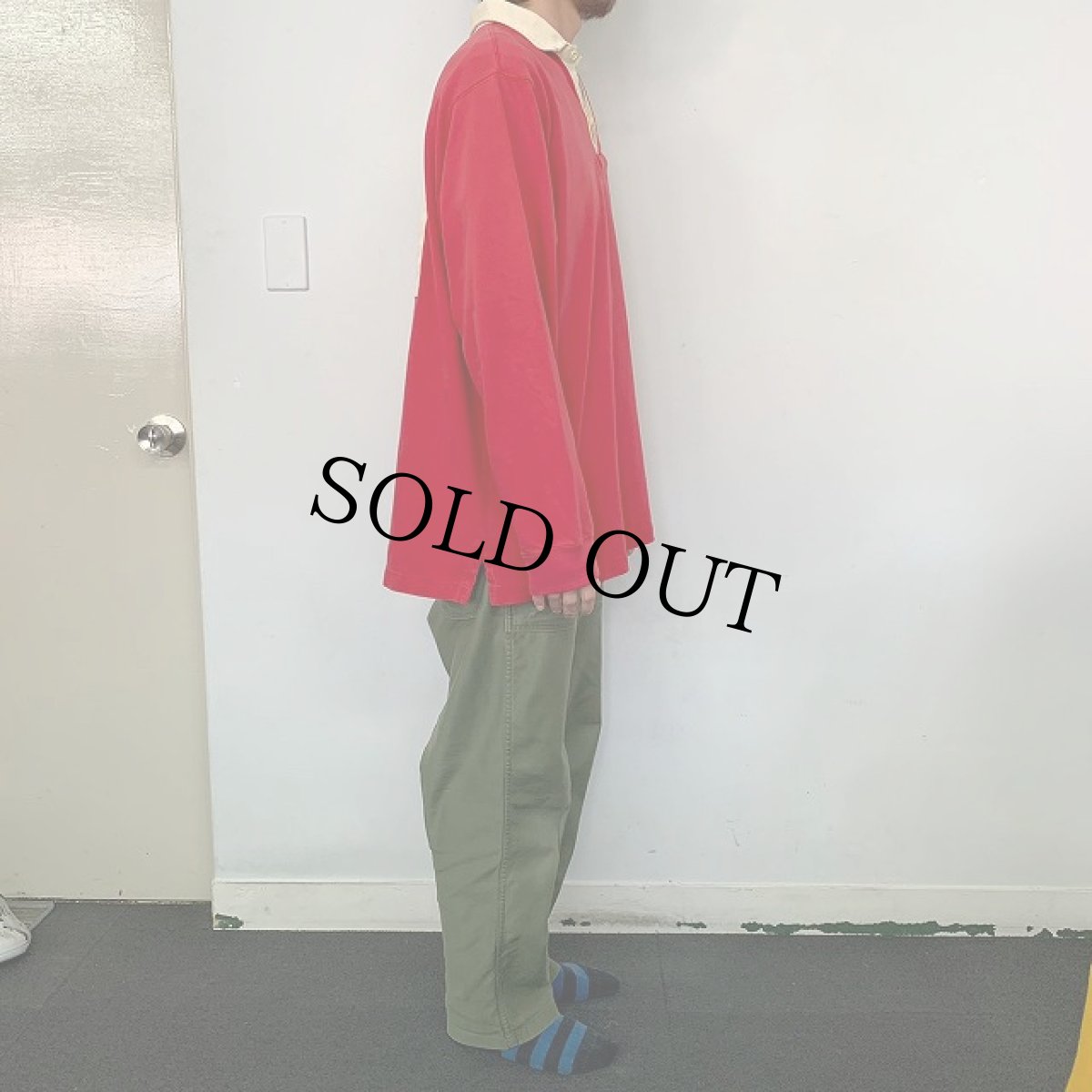 画像4: 90's POLO Ralph Lauren "RL-92" コットンラガーシャツ L (4)