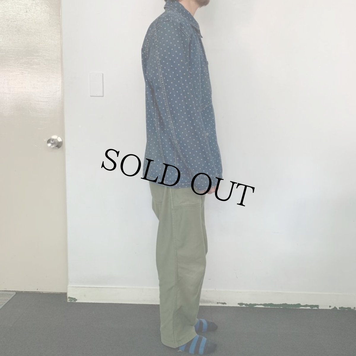 画像3: Double RL Supply Co. Indigo cloth USA製 変形ポケカバーオール  L (3)