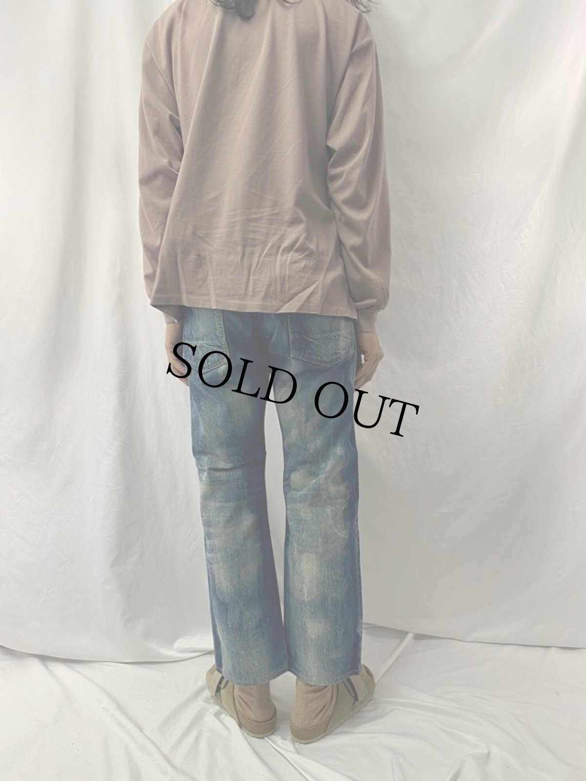 画像4: KAPITAL ブリーチ加工デニムパンツ W30 (4)