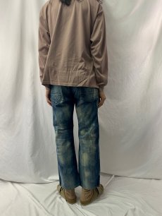 画像4: KAPITAL ブリーチ加工デニムパンツ W30 (4)
