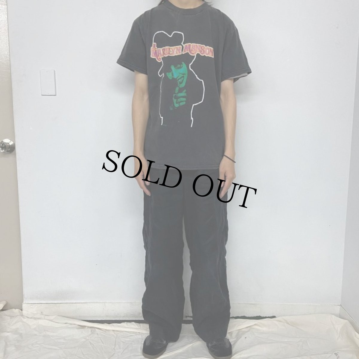 画像2: 90's MARILYN MANSON "Diary Of A Dope Fiend" ミュージックTシャツ L (2)