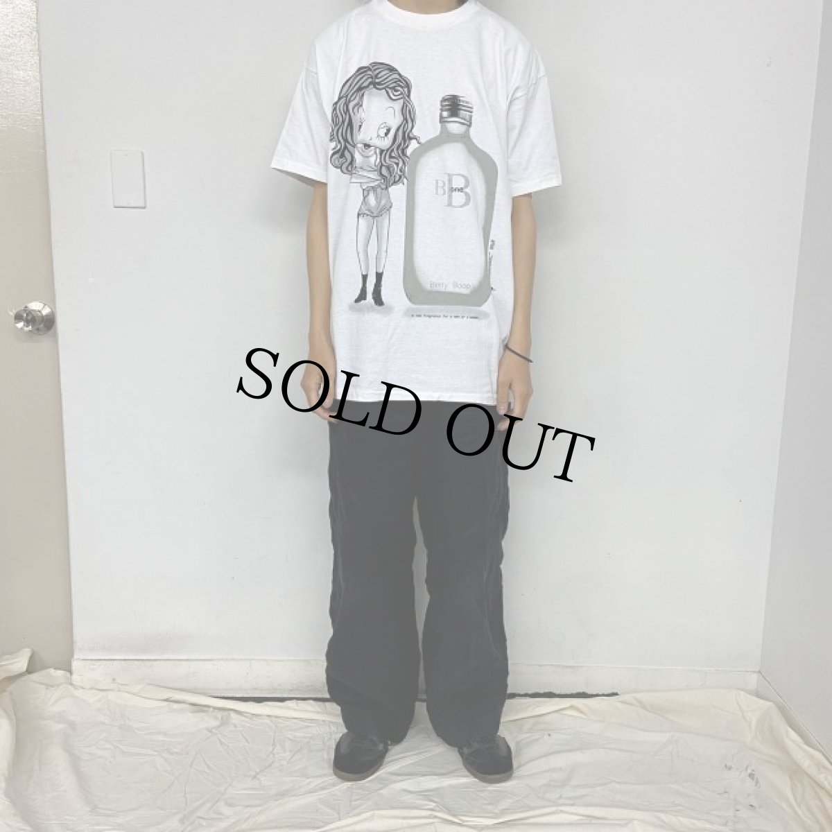 画像2: 90's Betty Boop USA製 "Calvin Klein"パロディTシャツ XL (2)