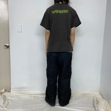 画像5: 2002 Weezer × カーミット USA製 ロックバンドTシャツ L (5)