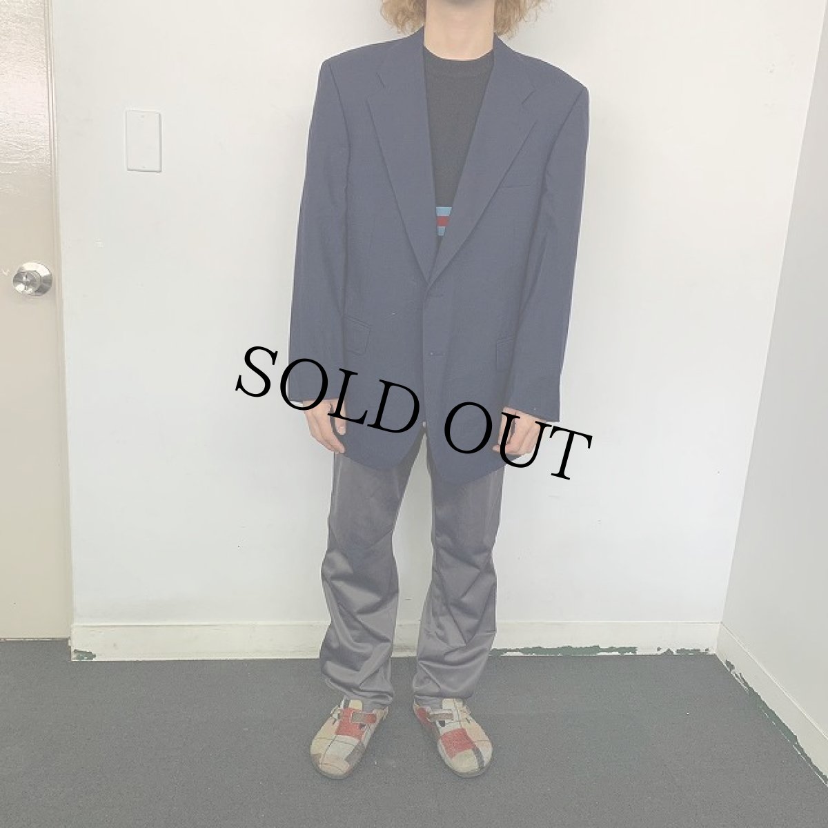 画像2: 〜90's Burberrys USA製 テーラードジャケット (2)