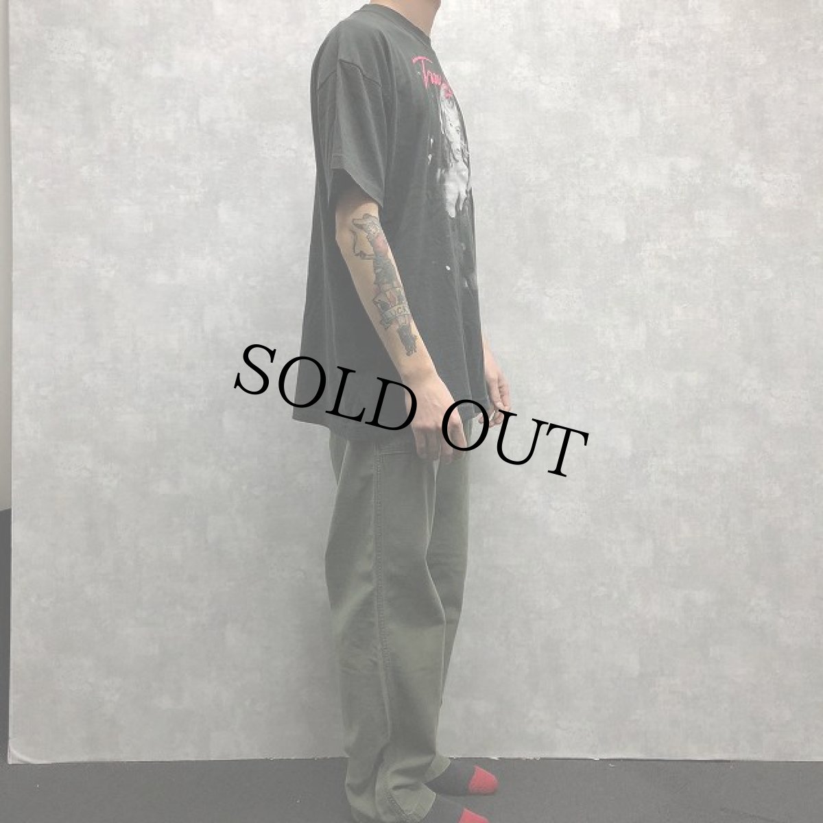 画像3: 90's Traci Lords USA製 フォトプリントTシャツ XL (3)