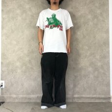 画像2: 90's Pain in the Grass 1996 ゴジラプリント フェスティバルTシャツ (2)