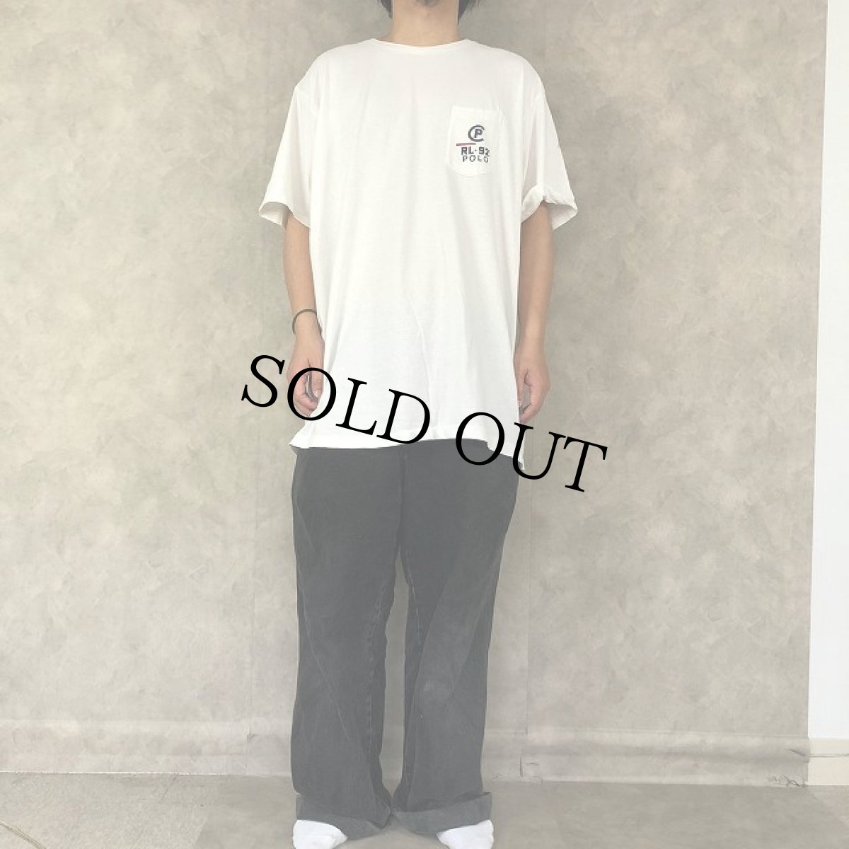 画像3: 90's POLO Ralph Lauren USA製 "RL-92" プリントTシャツ XL (3)