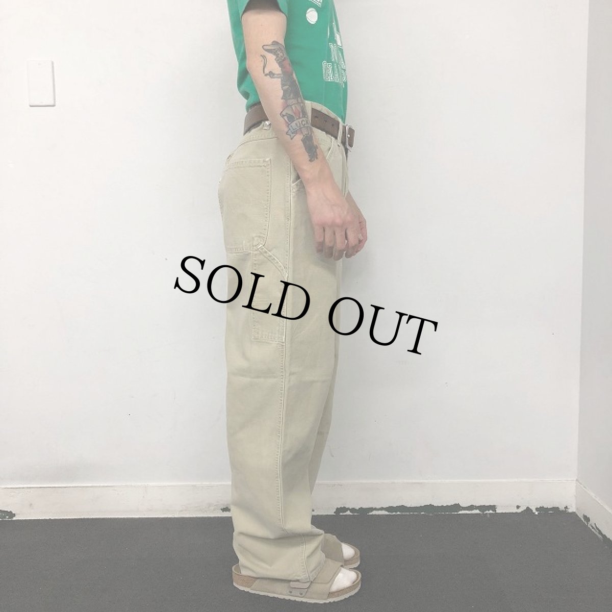 画像3: 90's Levi's L2 ブランクタブ ダックパンツ W35 (3)
