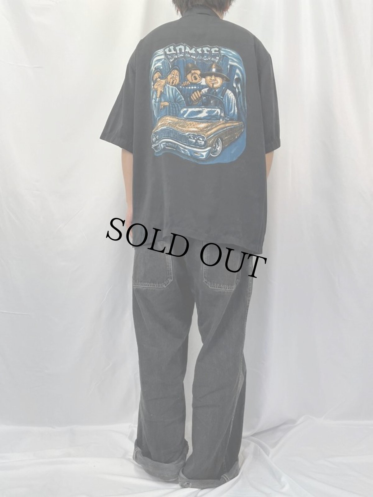 画像4: HOMIES プリントポリシャツ L (4)