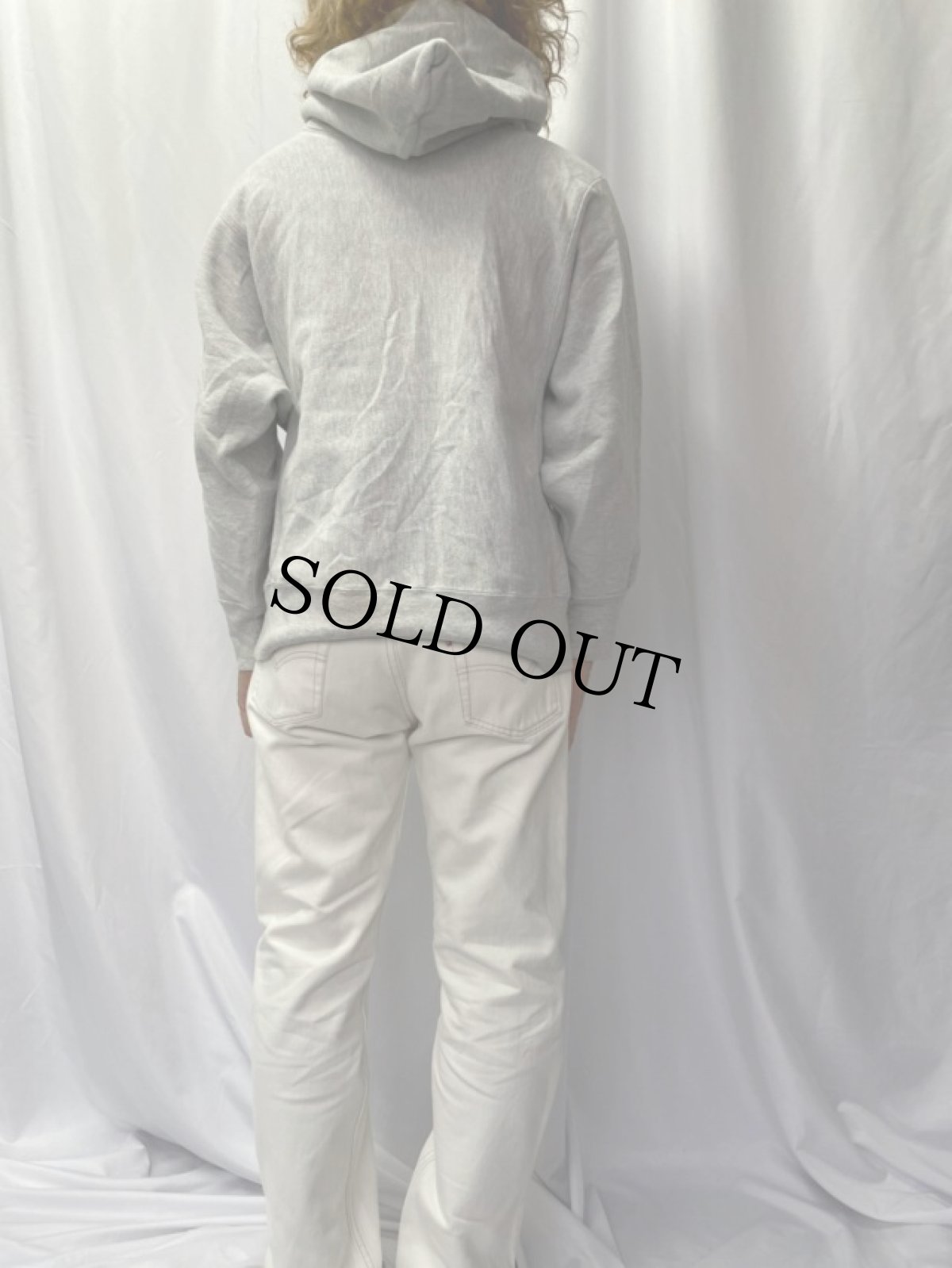 画像4: 80's Champion REVERSE WEAVE トリコタグ USA製 "WINONA STATE" フーディ M (4)