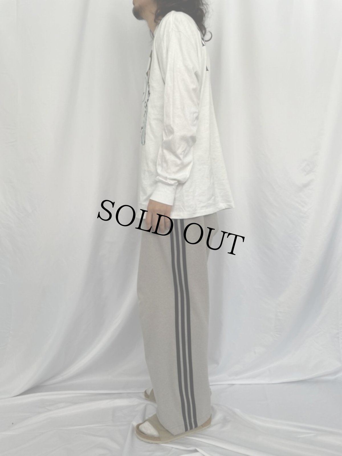 画像3: 1990 MADONNA "MLVC" USA製  モックネックロンT XL (3)