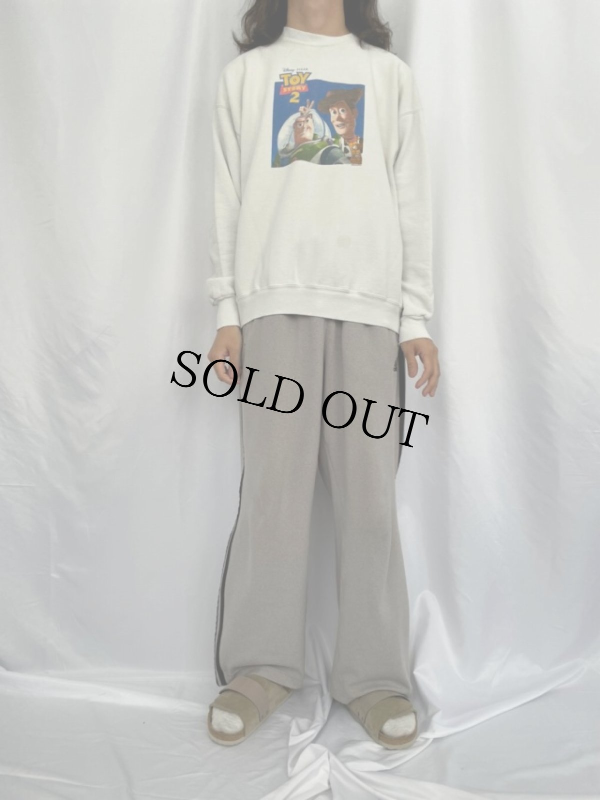 画像2: 90's Disney "TOY STORY 2" 映画プリントスウェット (2)